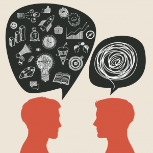 Os problemas de comunicação surgem quando não compreendemos o que o outro disse